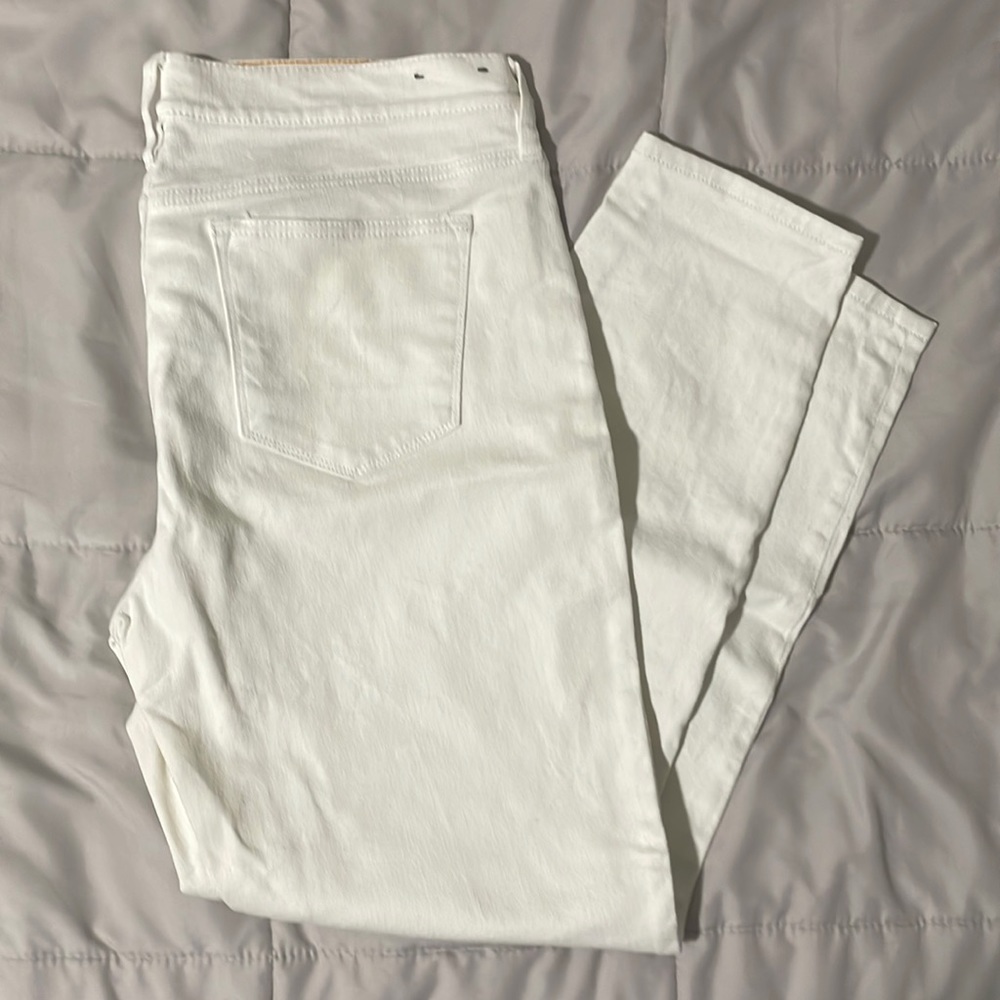 J.Crew Women’s Stretch 30x28 White Jeans